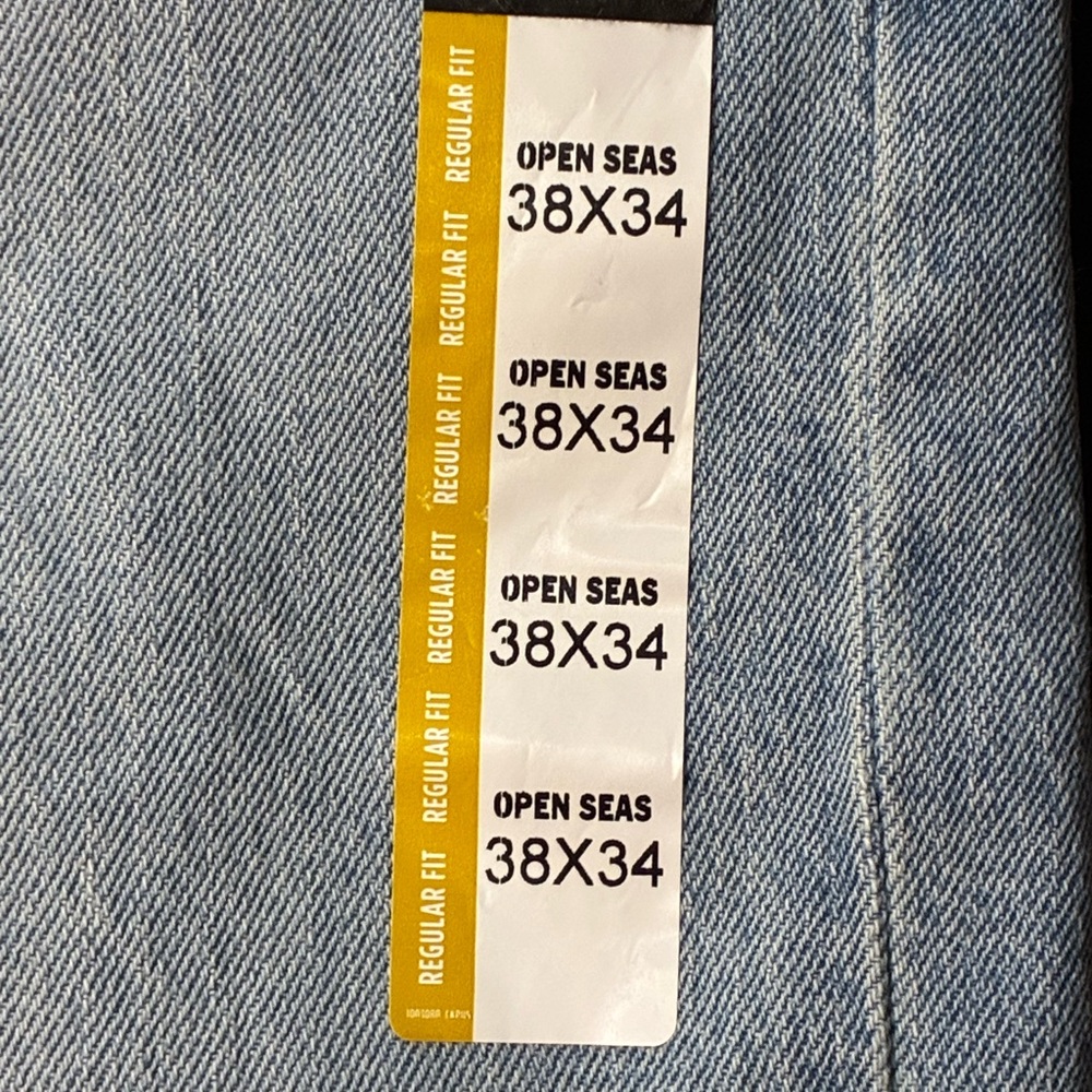 Lee Legendary Regular Straight Jean Open Seas 112357654 Size 38X34 - Picture 5 of 11